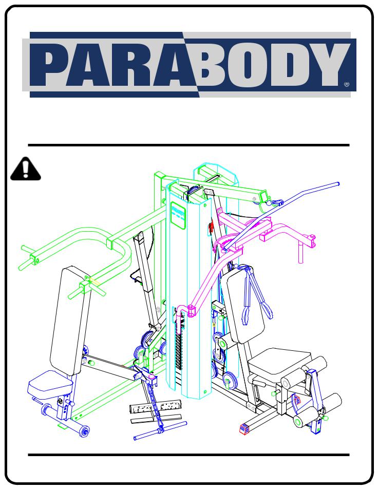 Life Fitness Parabody 660 User Manual