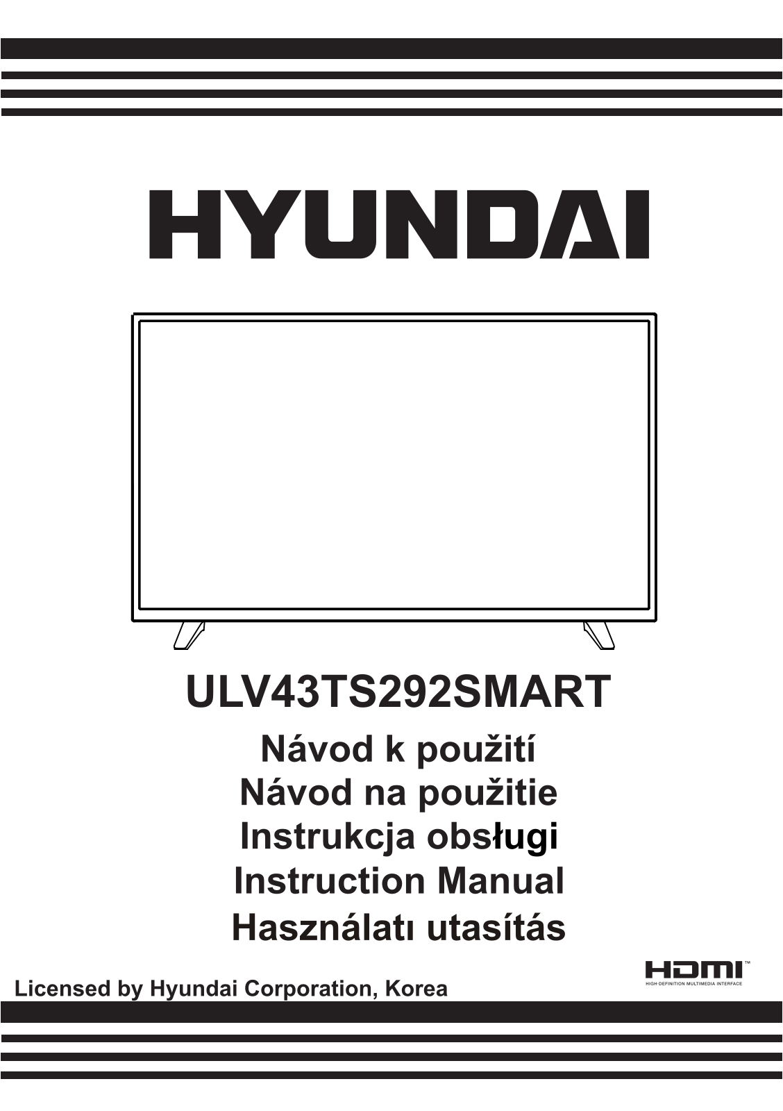 Hyundai ULV 43TS292 SMART User Manual