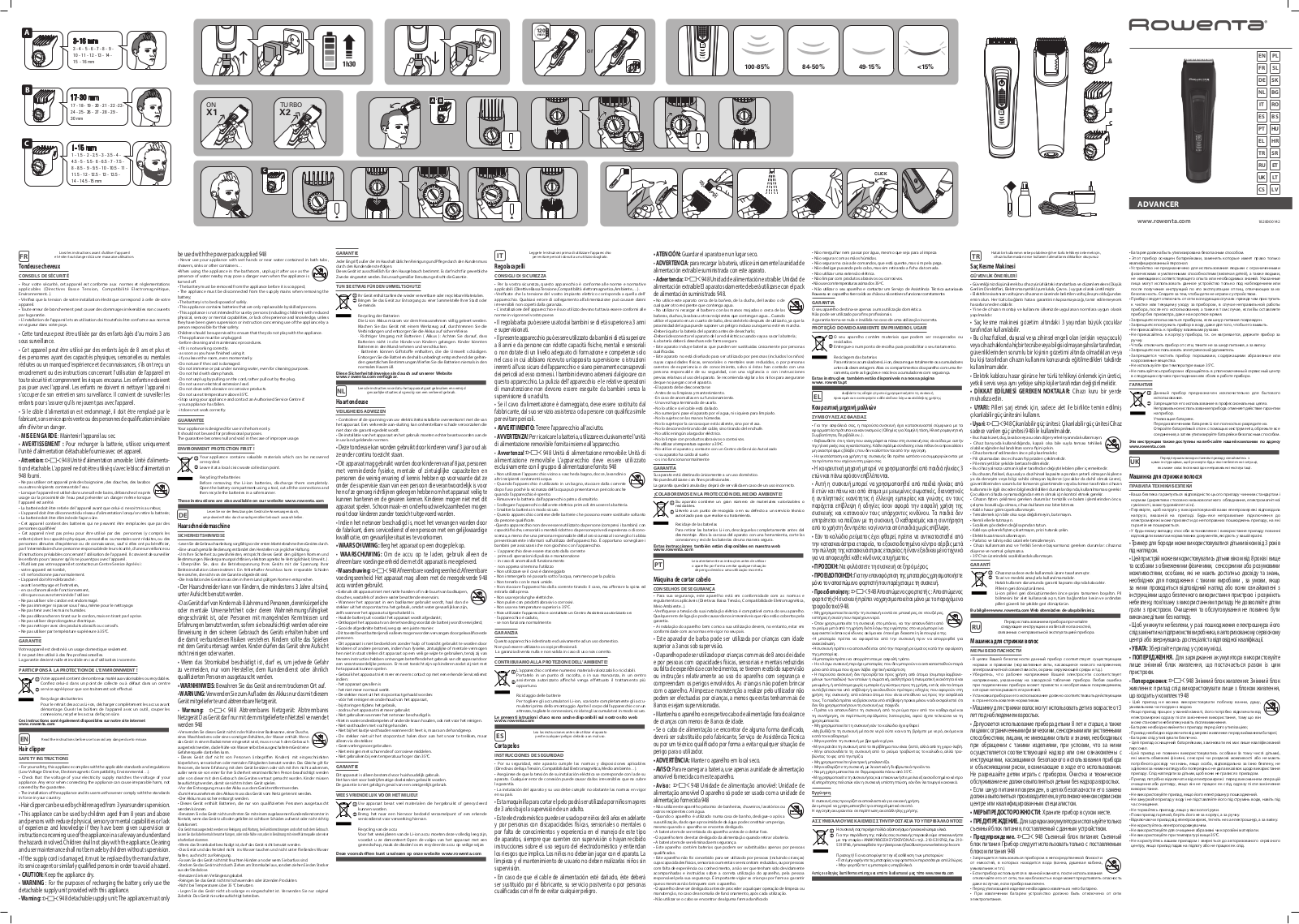 Rowenta TN5221F4 User Manual
