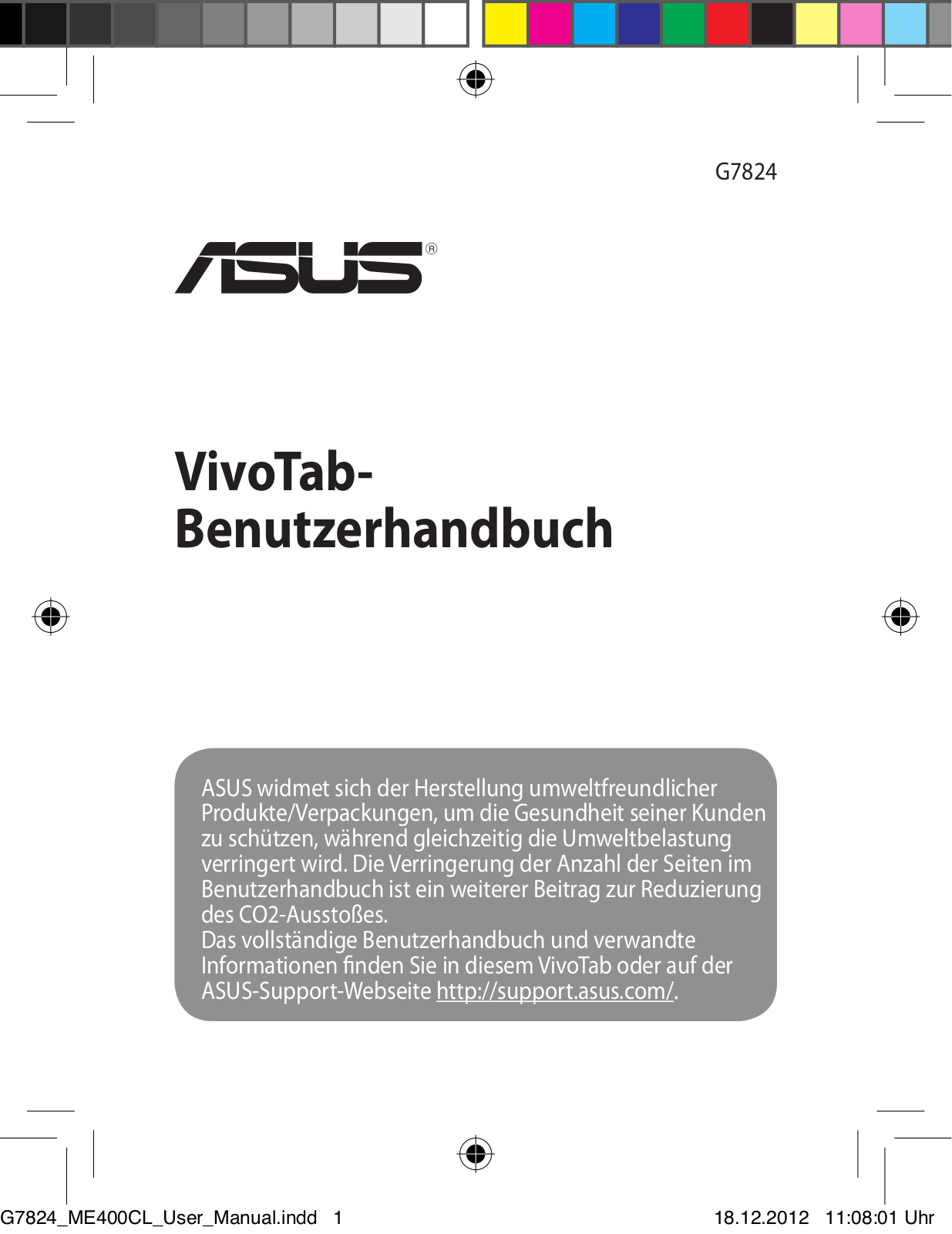 ASUS G7824 User Manual