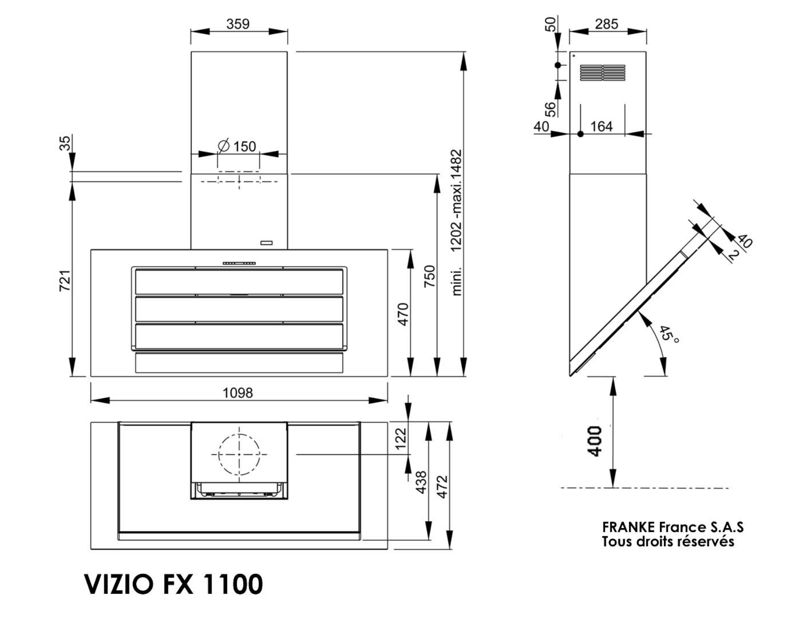 Roblin VIZIO FX 1100 User Manual