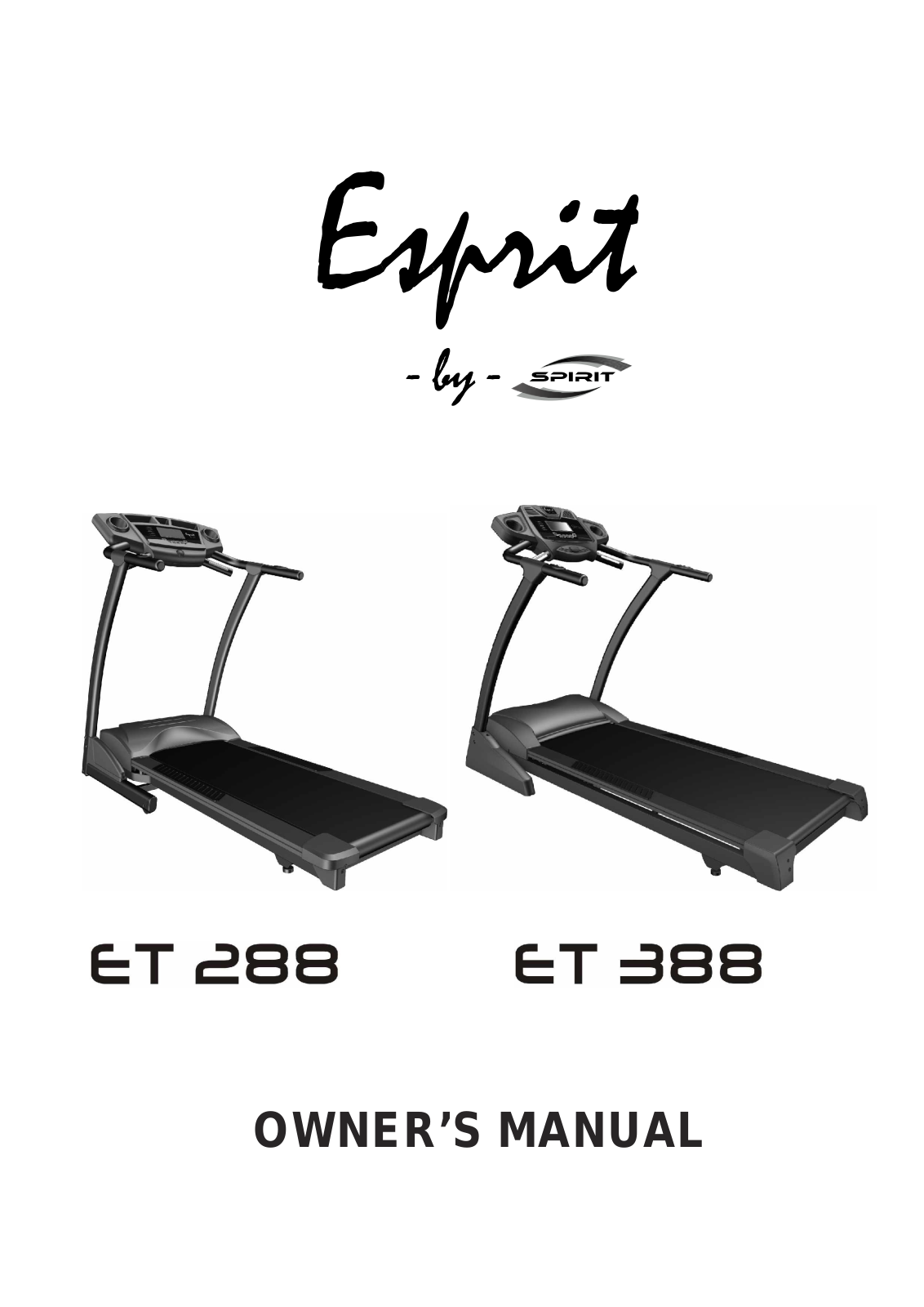 ESPRIT ET3881, ET288 User Manual