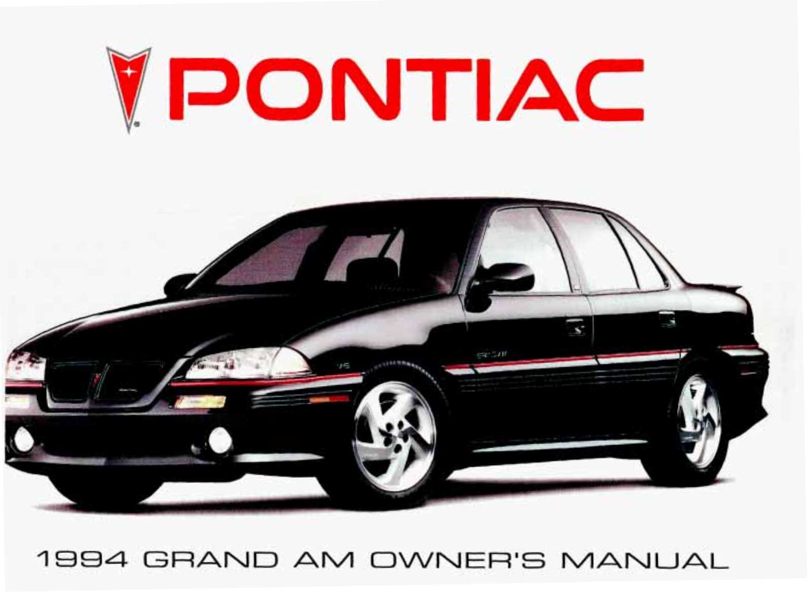 Pontiac GRAND AM 1994 Owner Manual