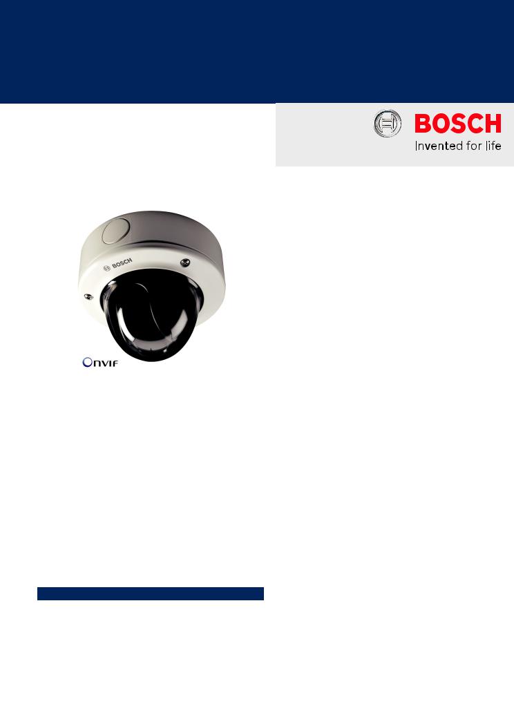 Bosch NDN-498V03-21P Specsheet