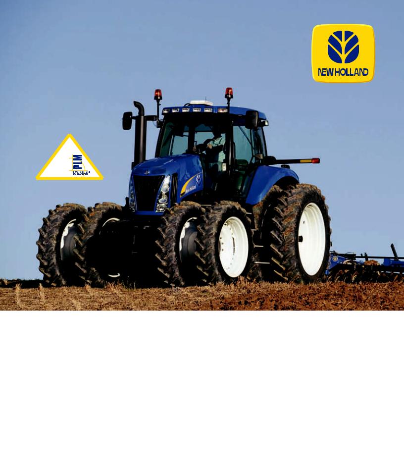 New Holland T8040, T8020, T8030, T8050, T8010 User Manual