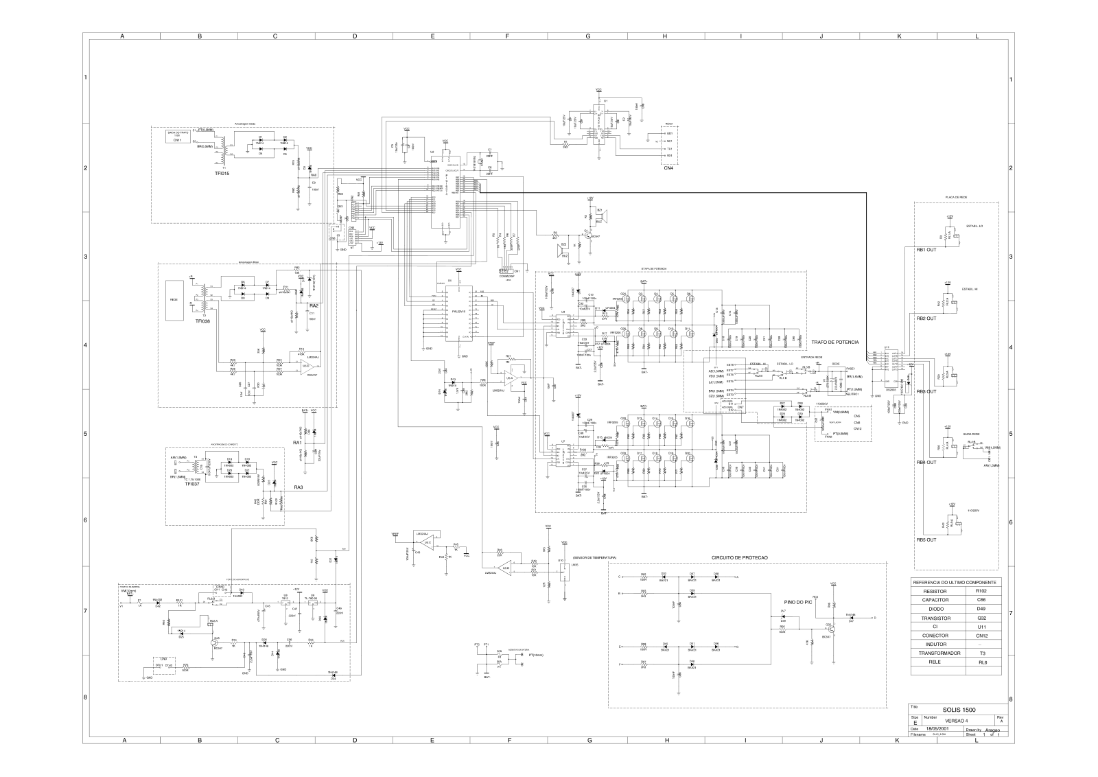 Microsol SOLIS1500 Schematic