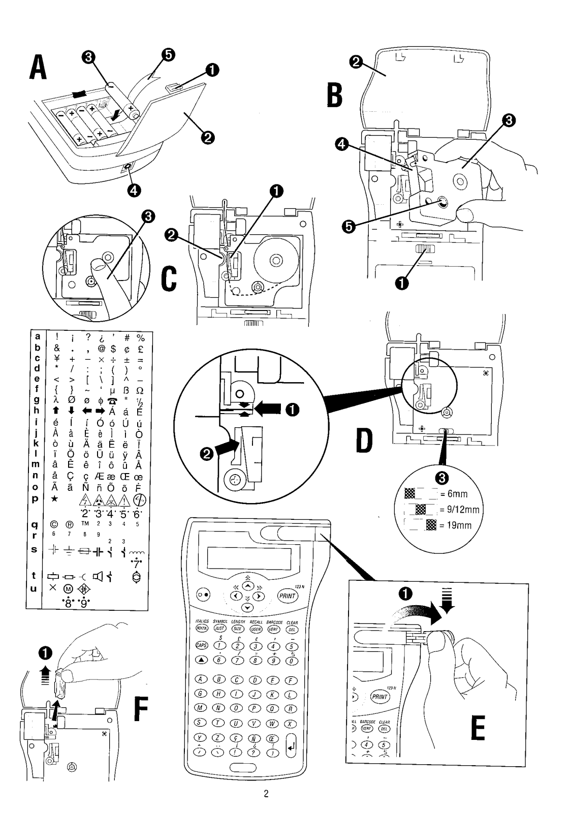 DYMO 2000 User's Manual