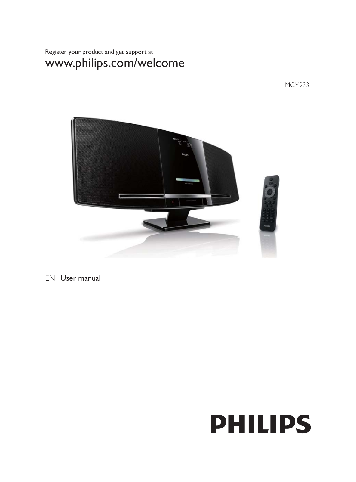 Philips MCM233 79 User Manual