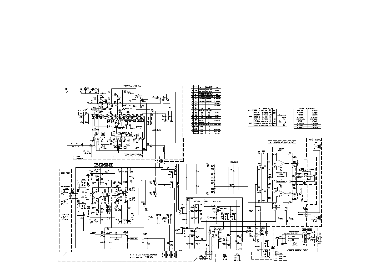 LG CD-321 Schematic