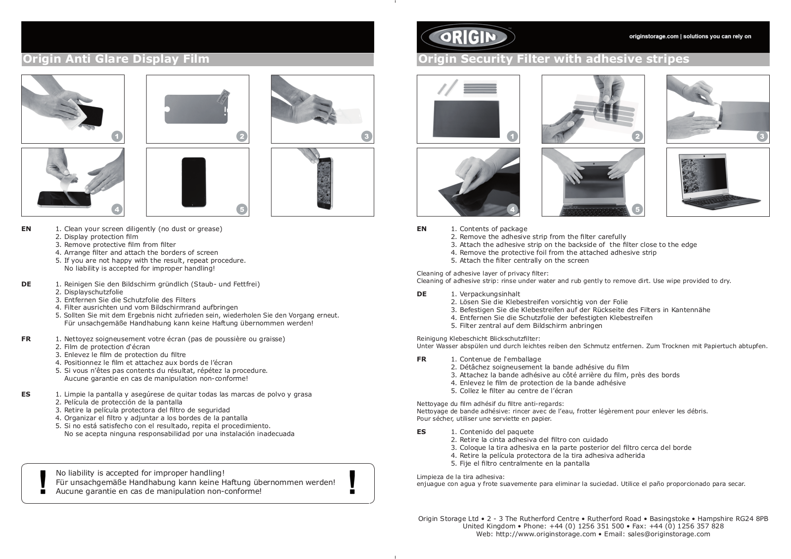 Origin OSFDT2WPI23.8WL User Manual - ManualMachine.com
