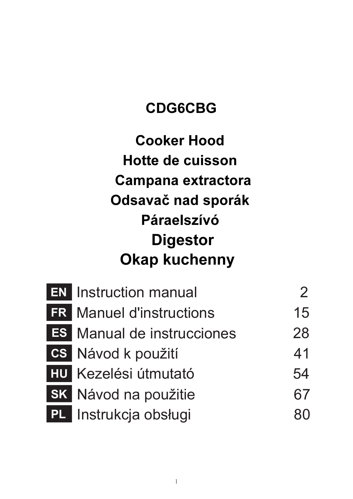 CANDY CDG6CBG User guide - ManualMachine.com