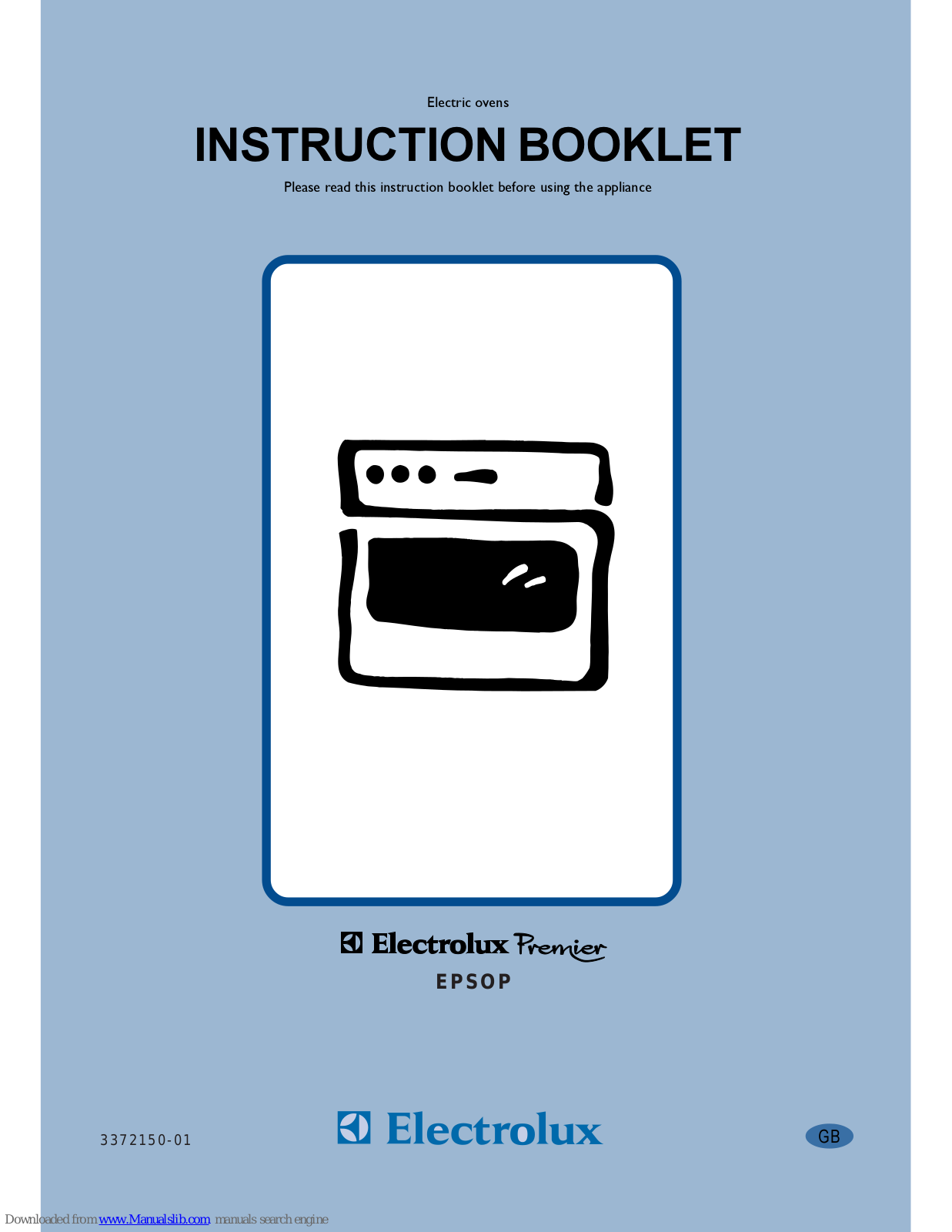 Electrolux EPSOP, Premier EPSOP Instruction Booklet - ManualMachine.com