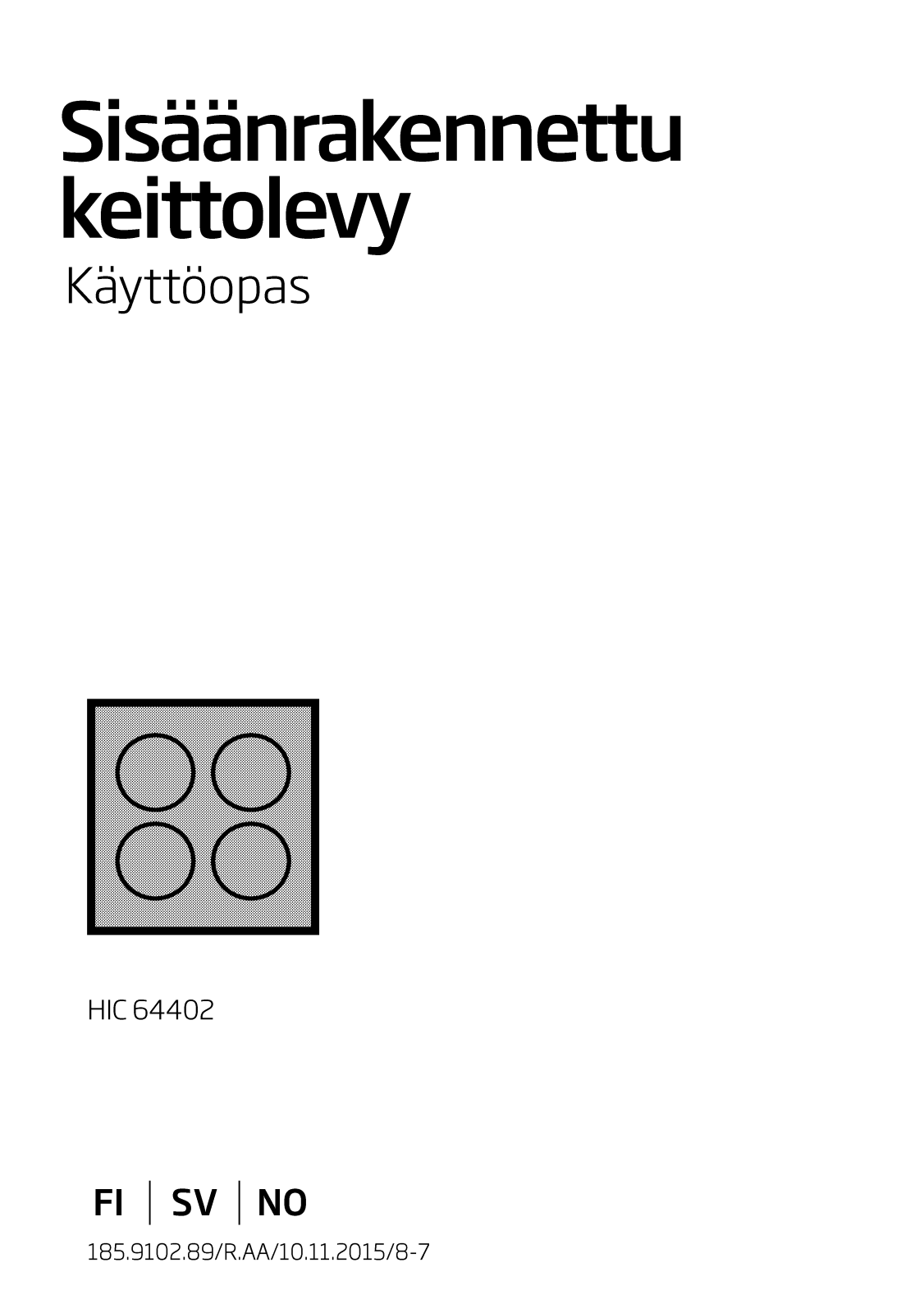 Beko HIC64402 User manual