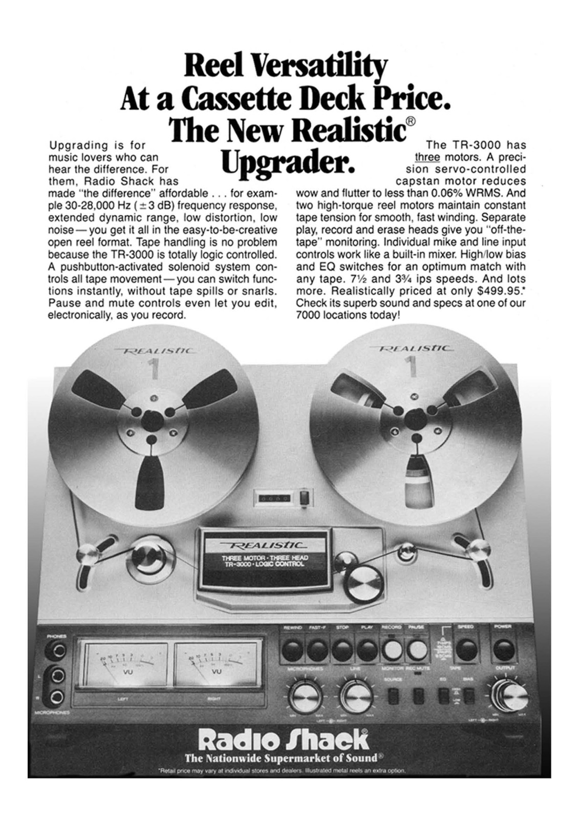 Realistic TR-3000 Brochure