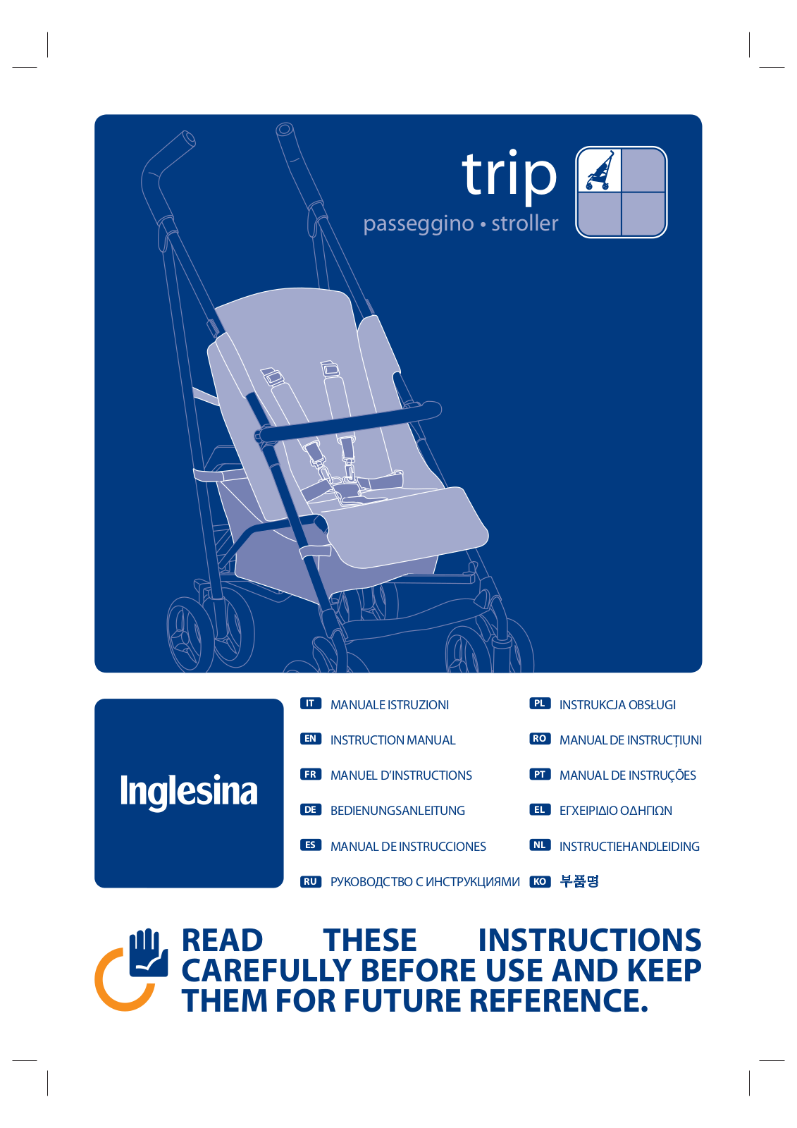 Inglesina Trip User Manual