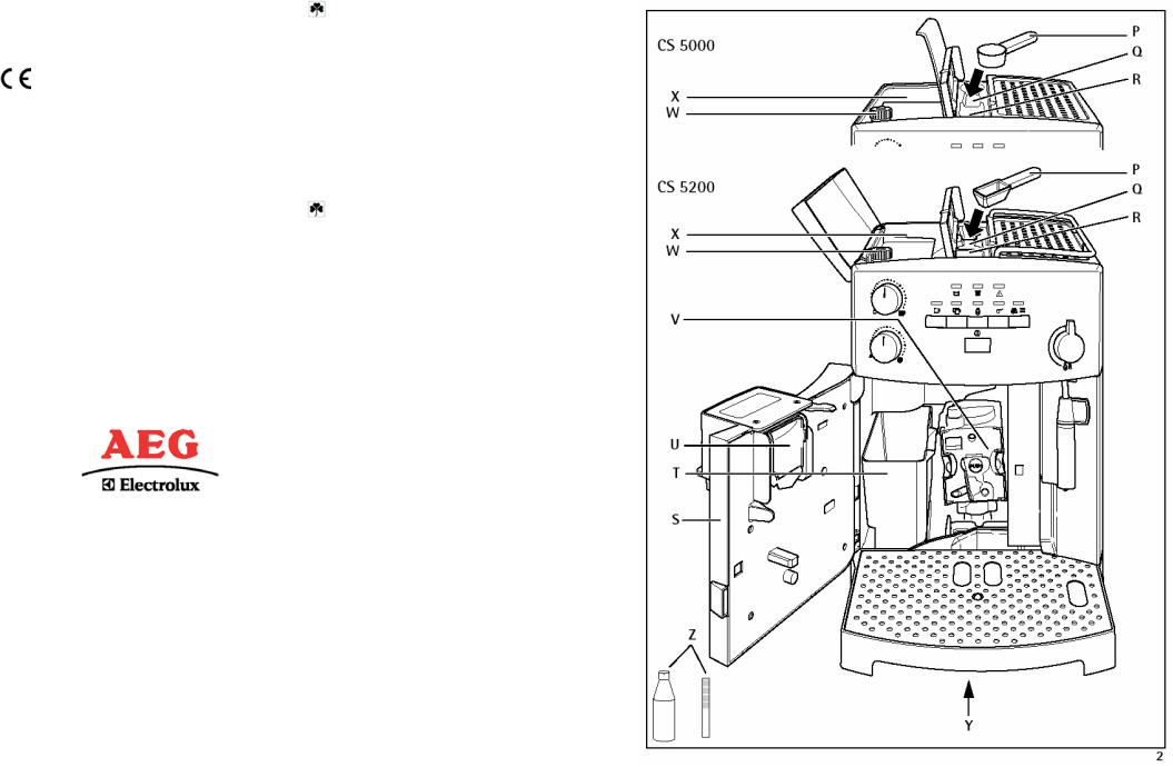 AEG CS5000 User Manual