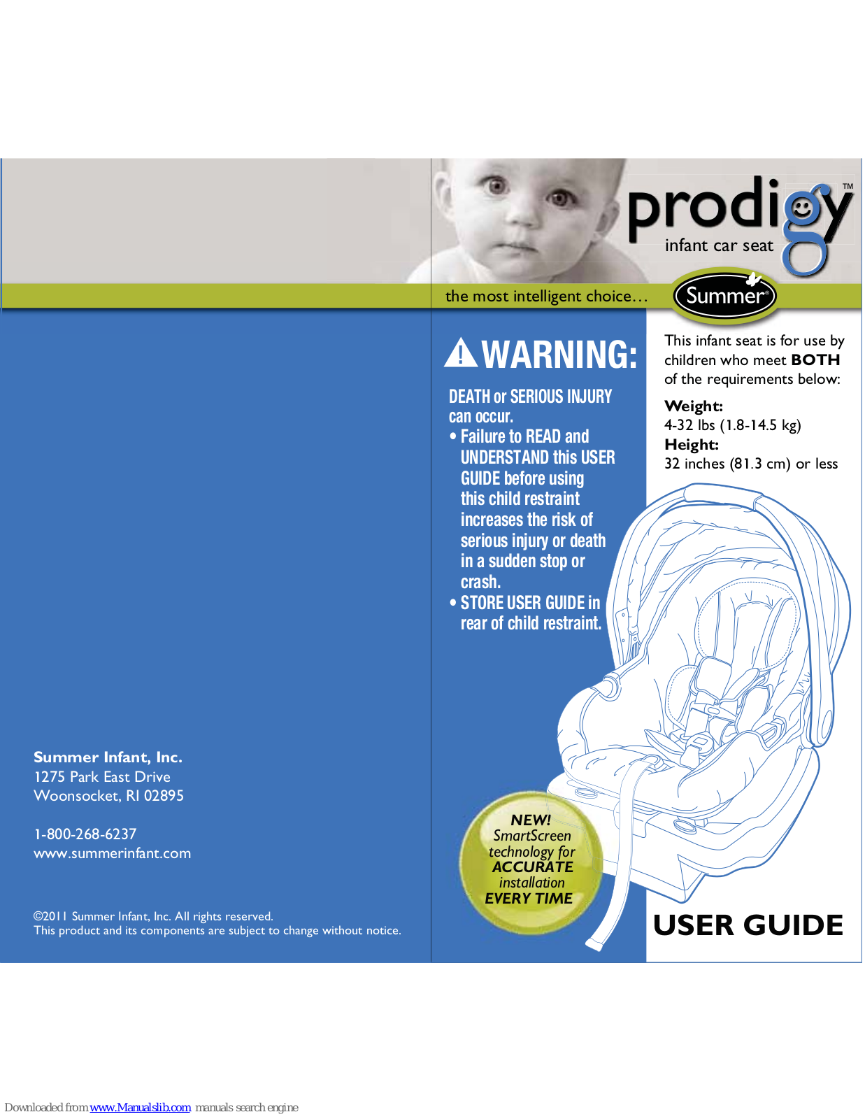 Summer Prodigy User Manual - ManualMachine.com