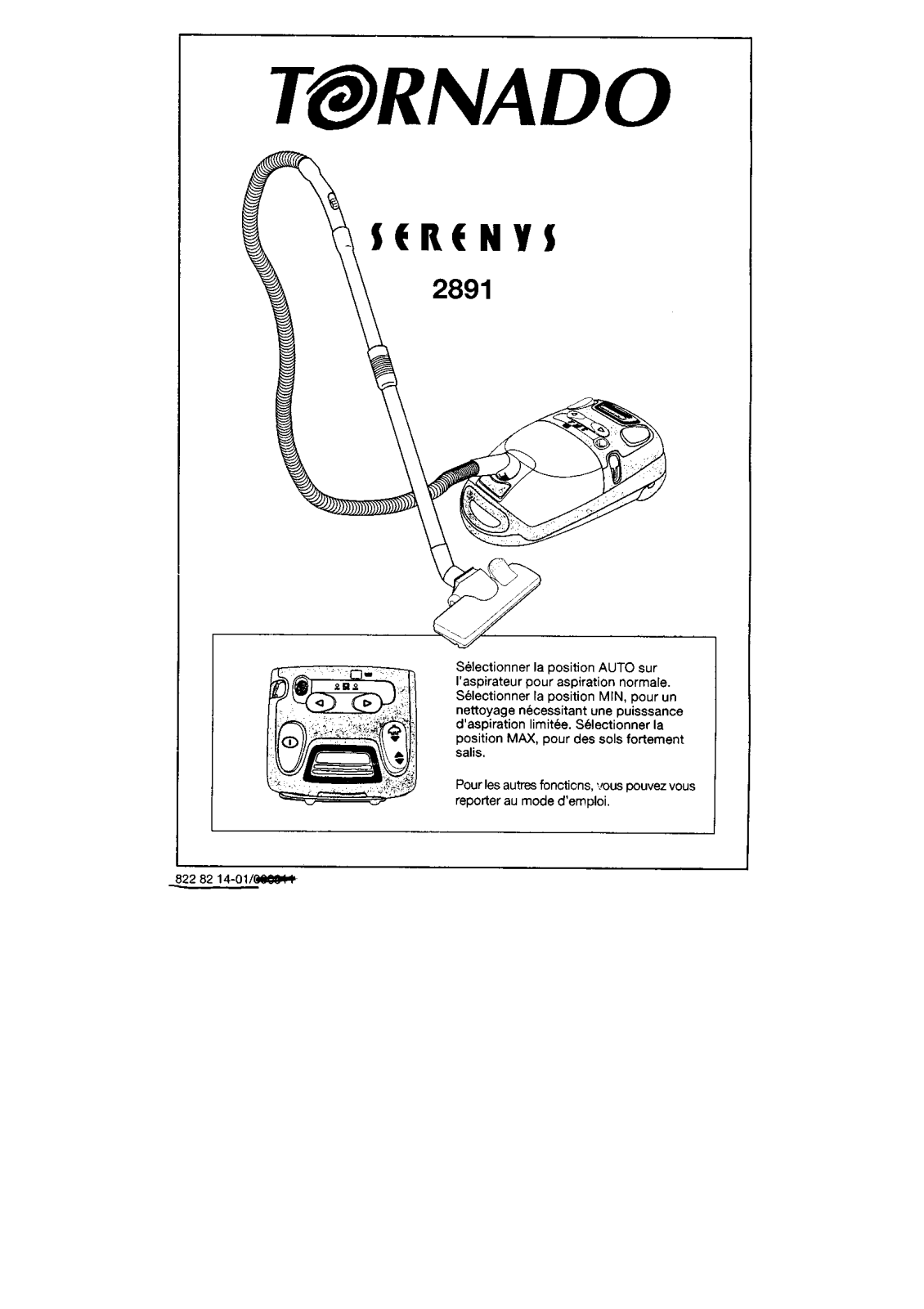 TORNADO 2891 User Manual