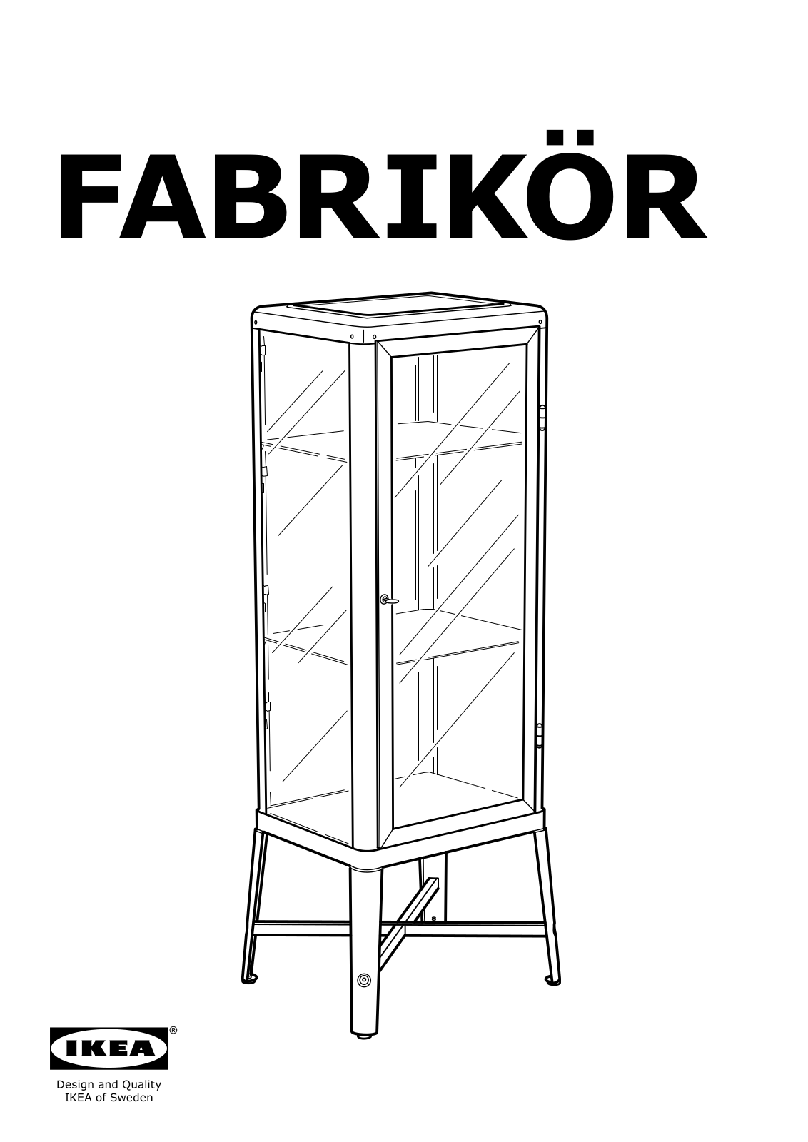 IKEA FABRIKOR User Manual