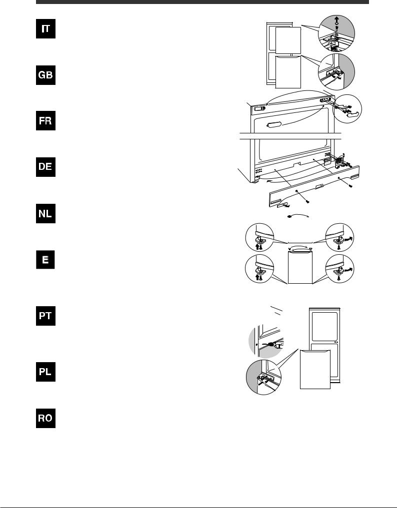 Hotpoint EBLH 18321 F O3, EBLH 18311 F O3 User Manual