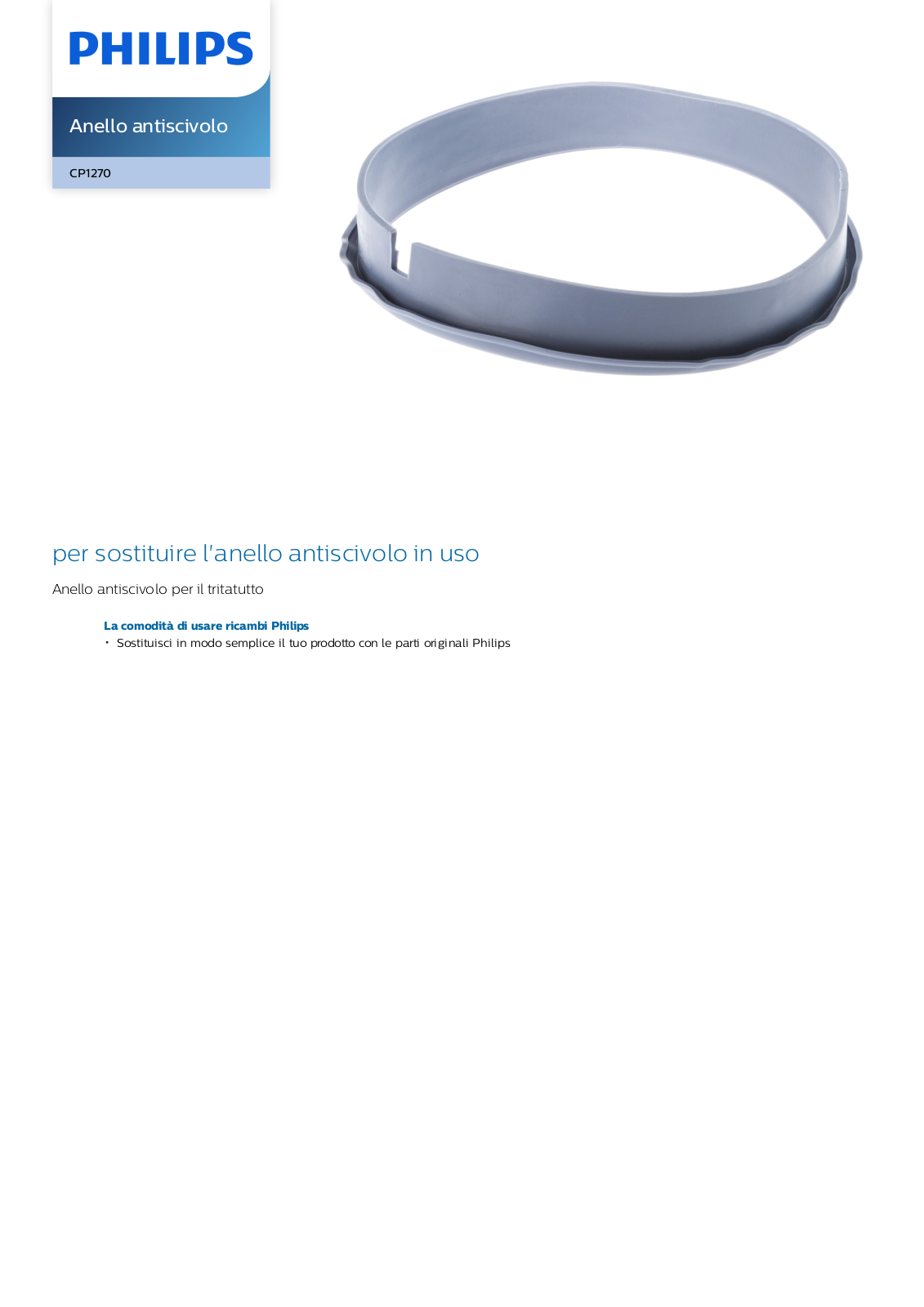 Philips CP1270/01 Leaflet - ManualMachine.com