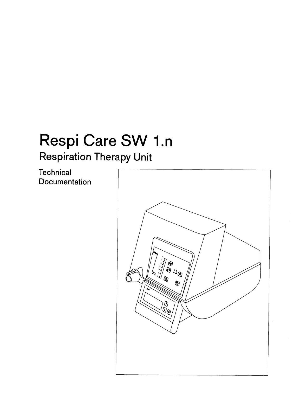 NORTH AMERICAN DRÄGER Respicare User manual