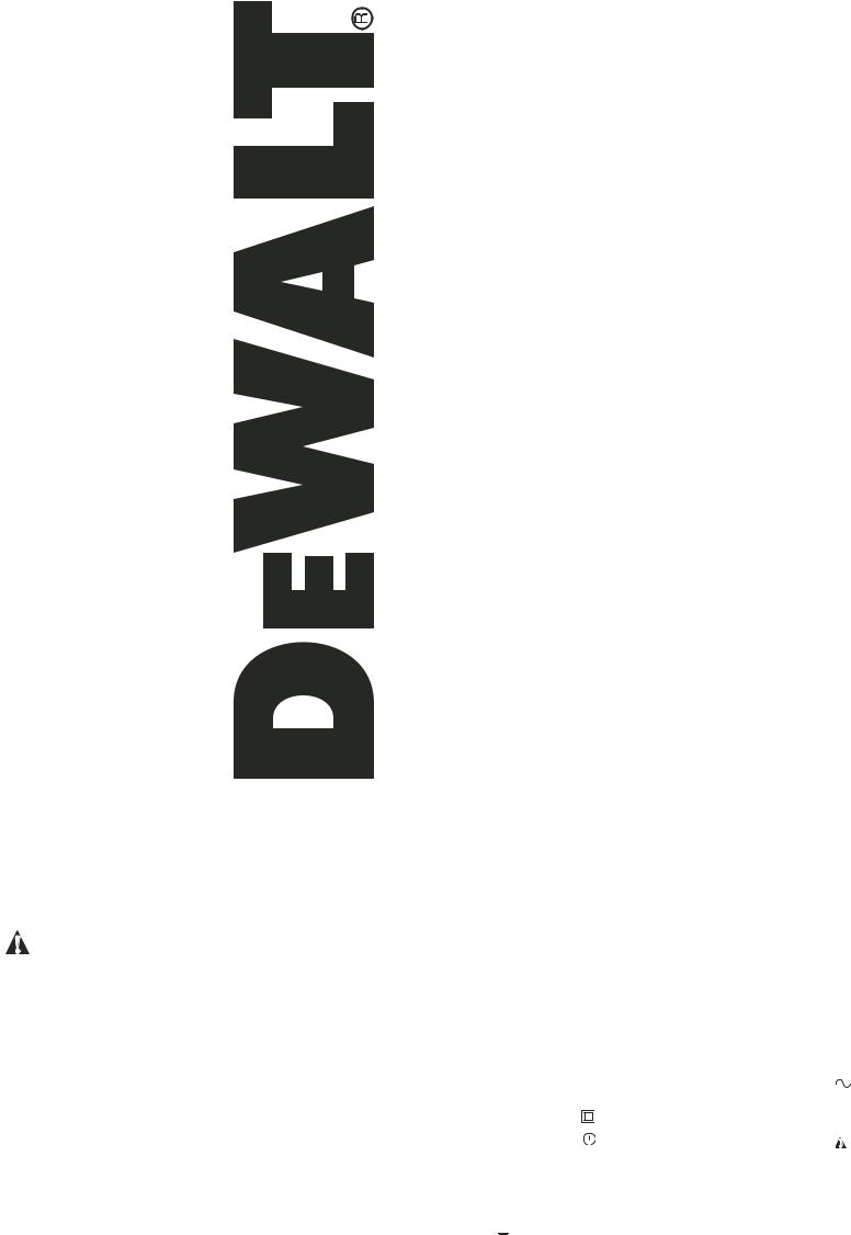DEWALT DW239, DWD215G User Manual