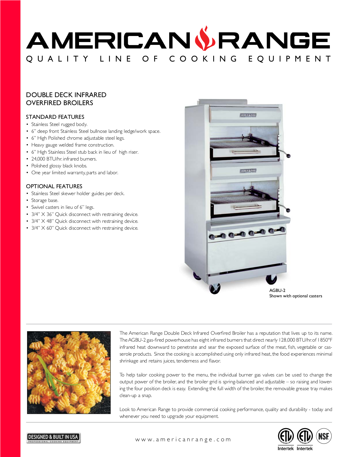 American Range AGBU-2 User Manual - ManualMachine.com