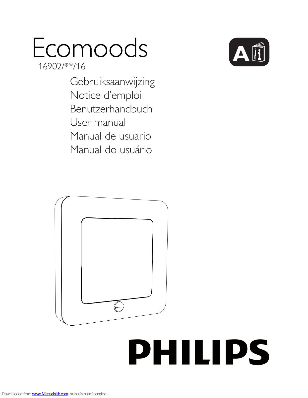 Philips Ecomoods 16902/**/16 User Manual