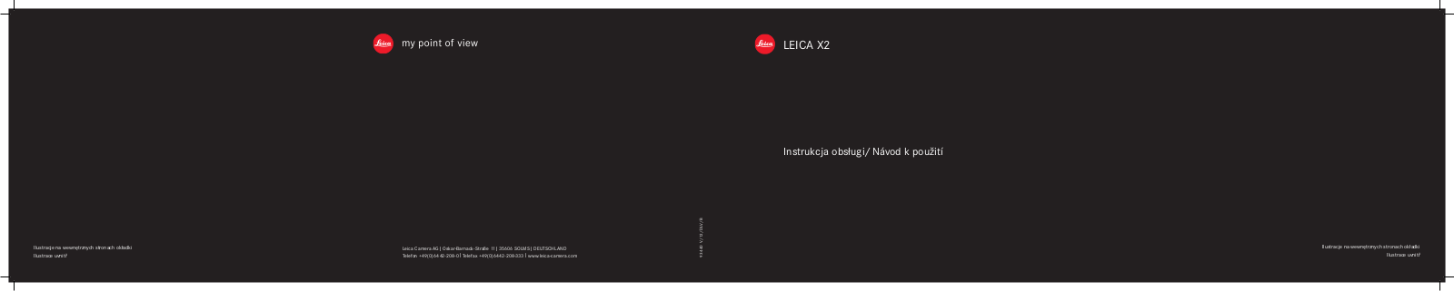 Leica X2 Instruction Manual