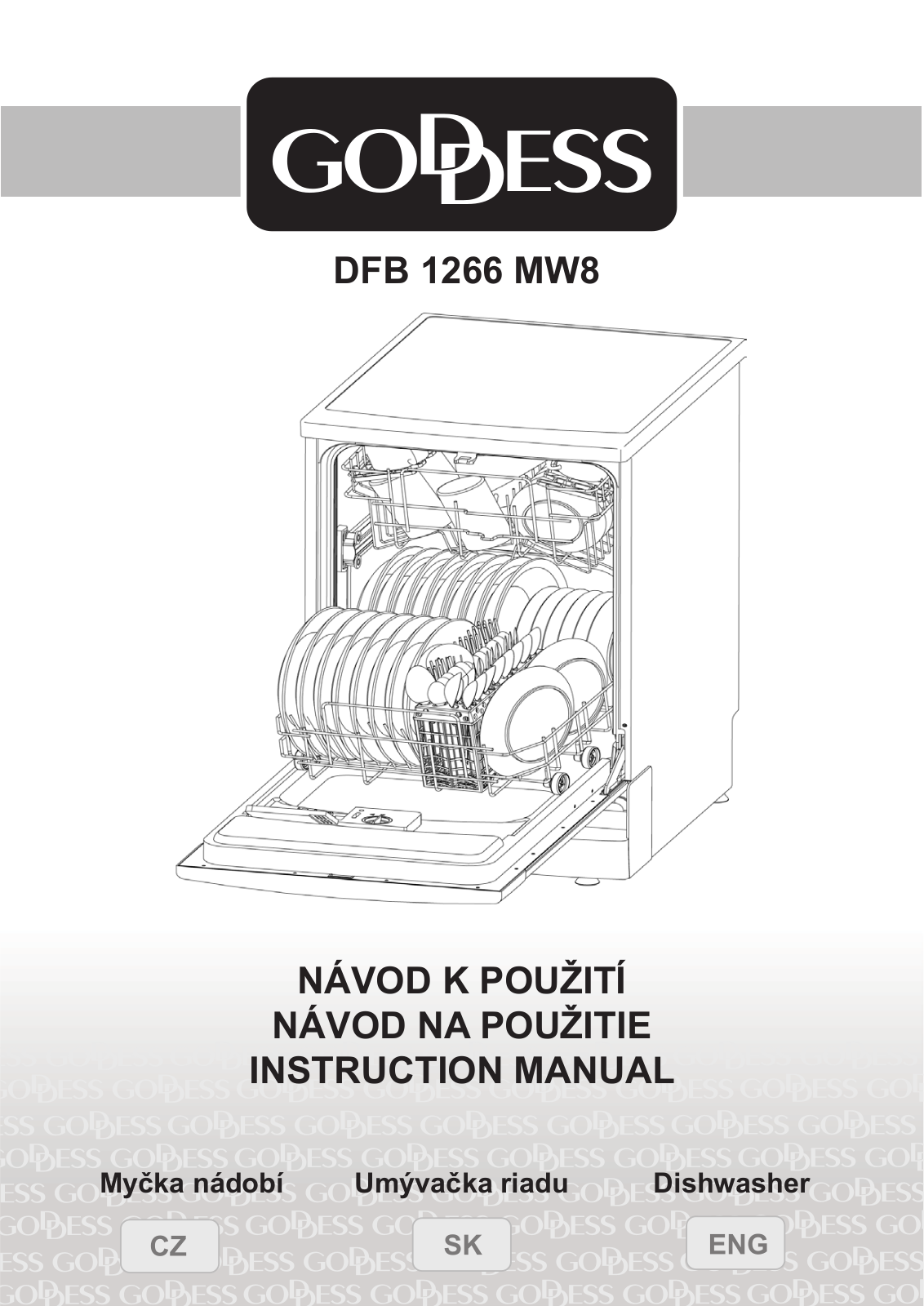 Goddess DFB1266MW8 User Manual