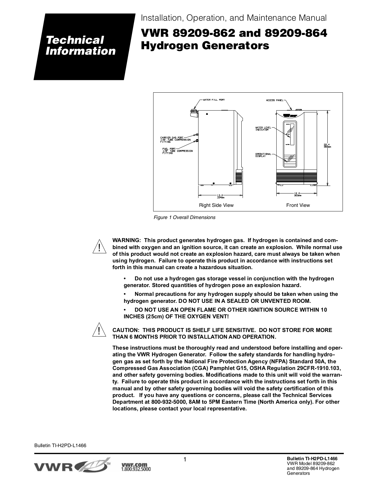VWR 89209-862, 89209-864 User guide - ManualMachine.com