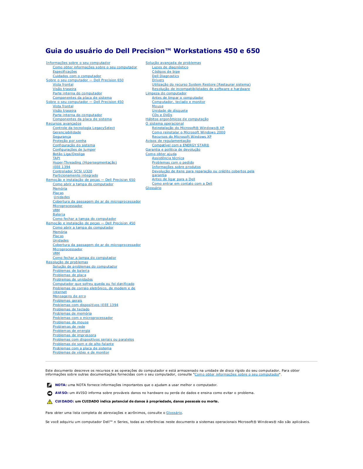 Dell Precision 650 User's Guide