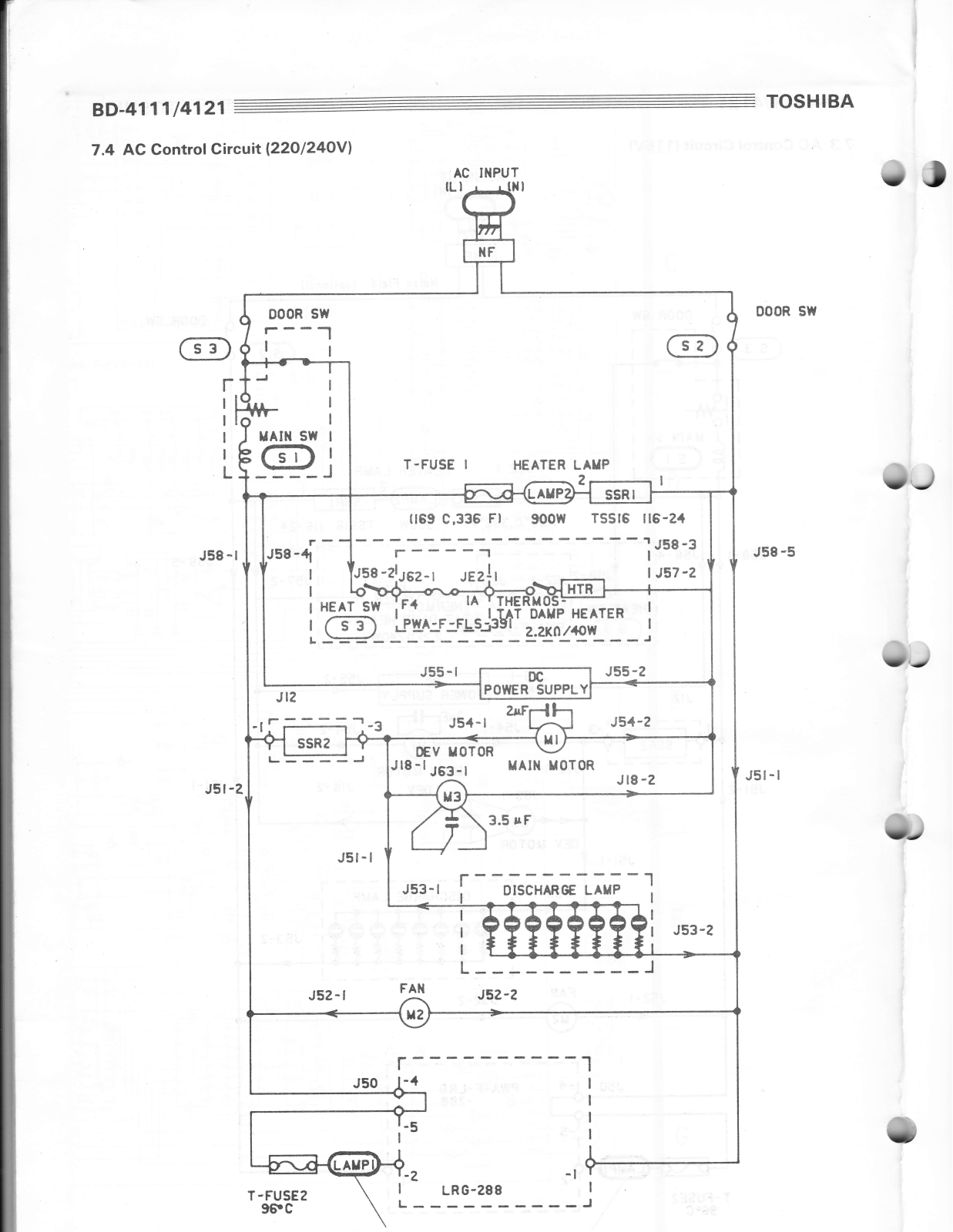 Toshiba BD-4111, BD-4121 Service Manual