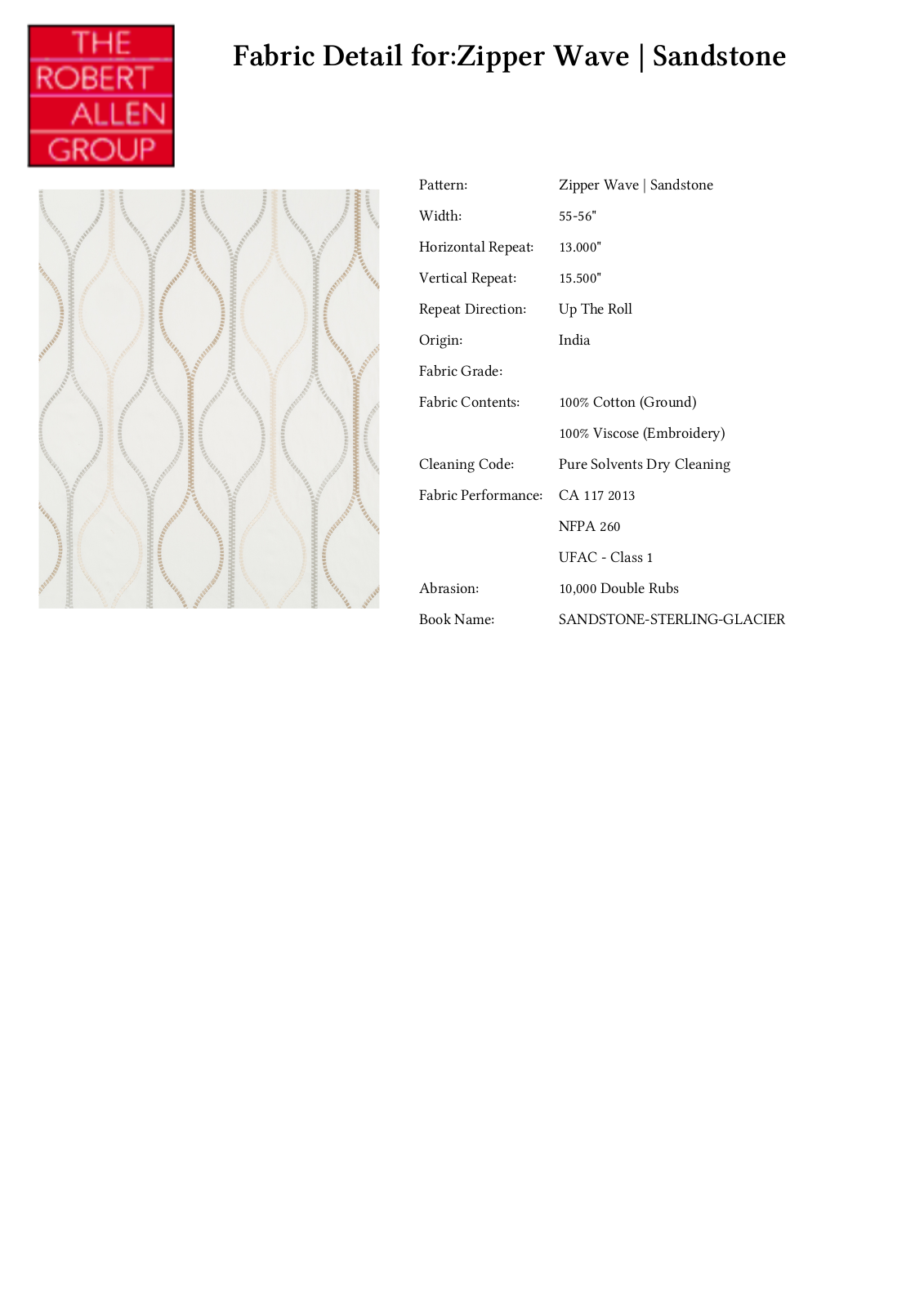 Robert Allen RALF1096 Specifications - ManualMachine.com