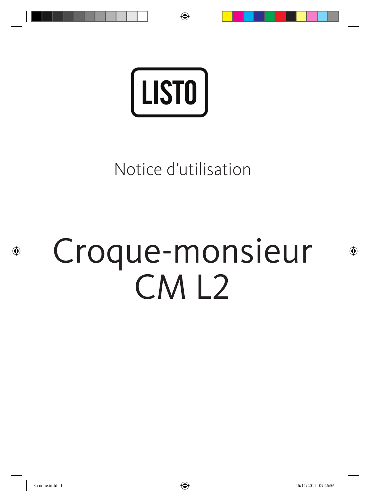 LISTO CM L2 User Manual