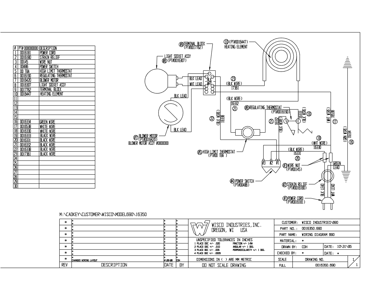 Wisco 690 Service Manual