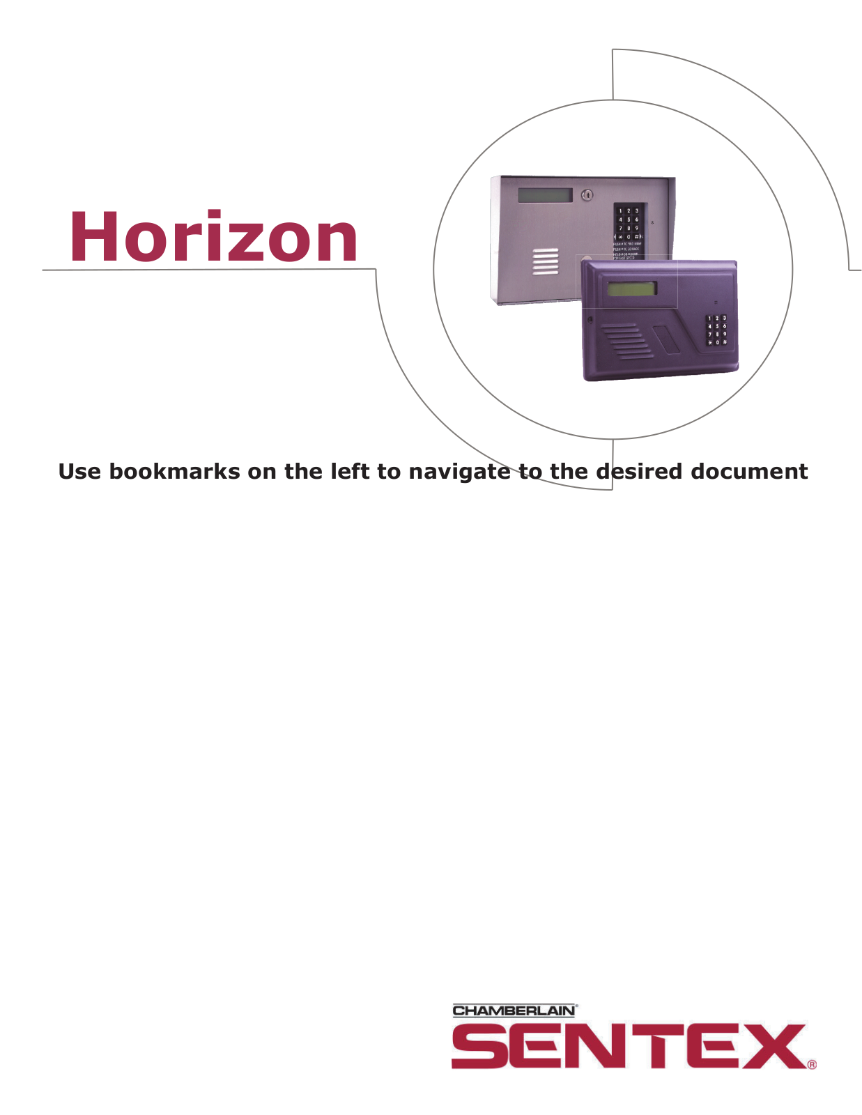 Lift-Master HORIZON H, HORIZON User Manual