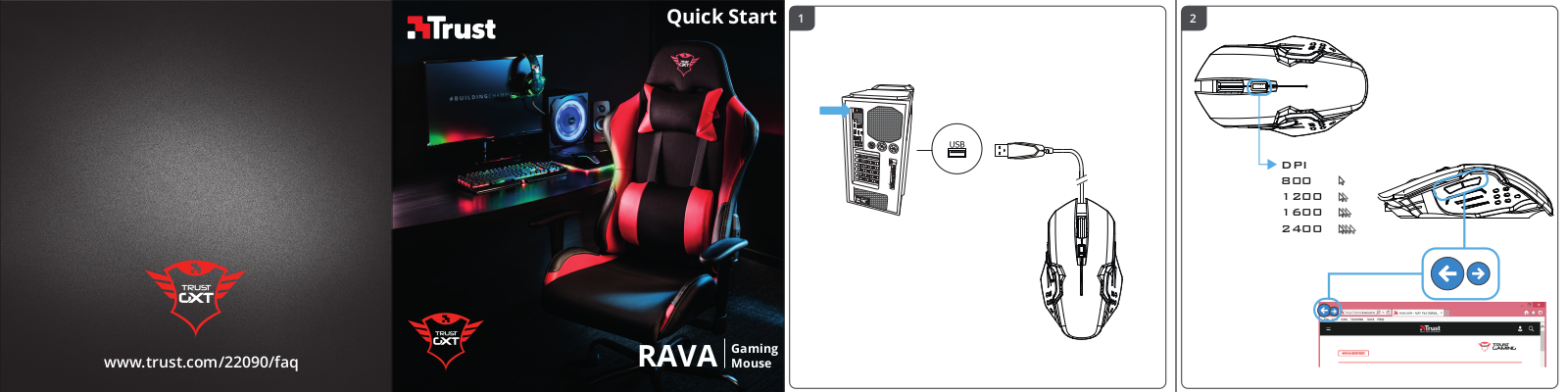 Trust GXT 108 Rava User Manual