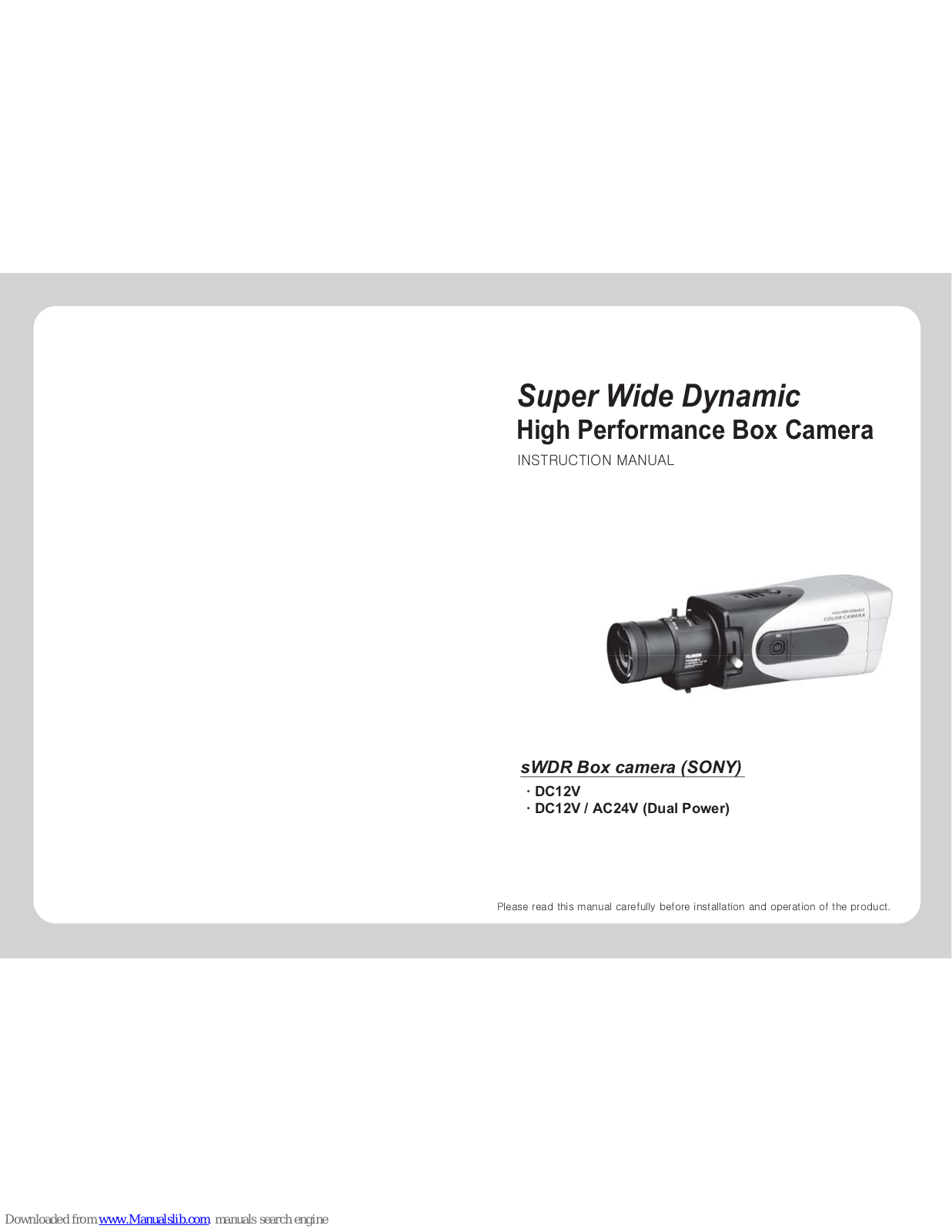CCTV Imports PROE-EF-650 Instruction Manual - ManualMachine.com