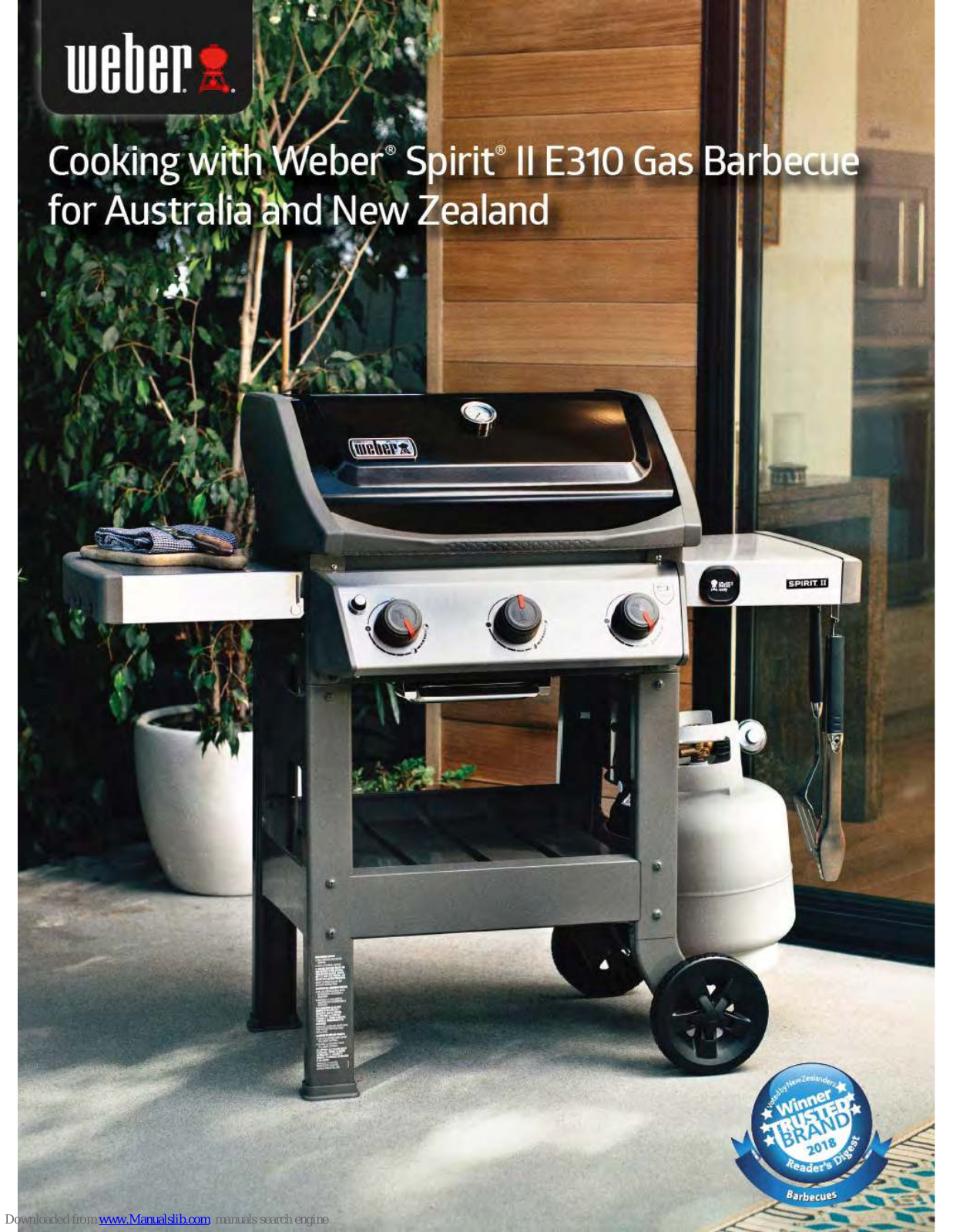 Weber Spirit II E310 User Manual