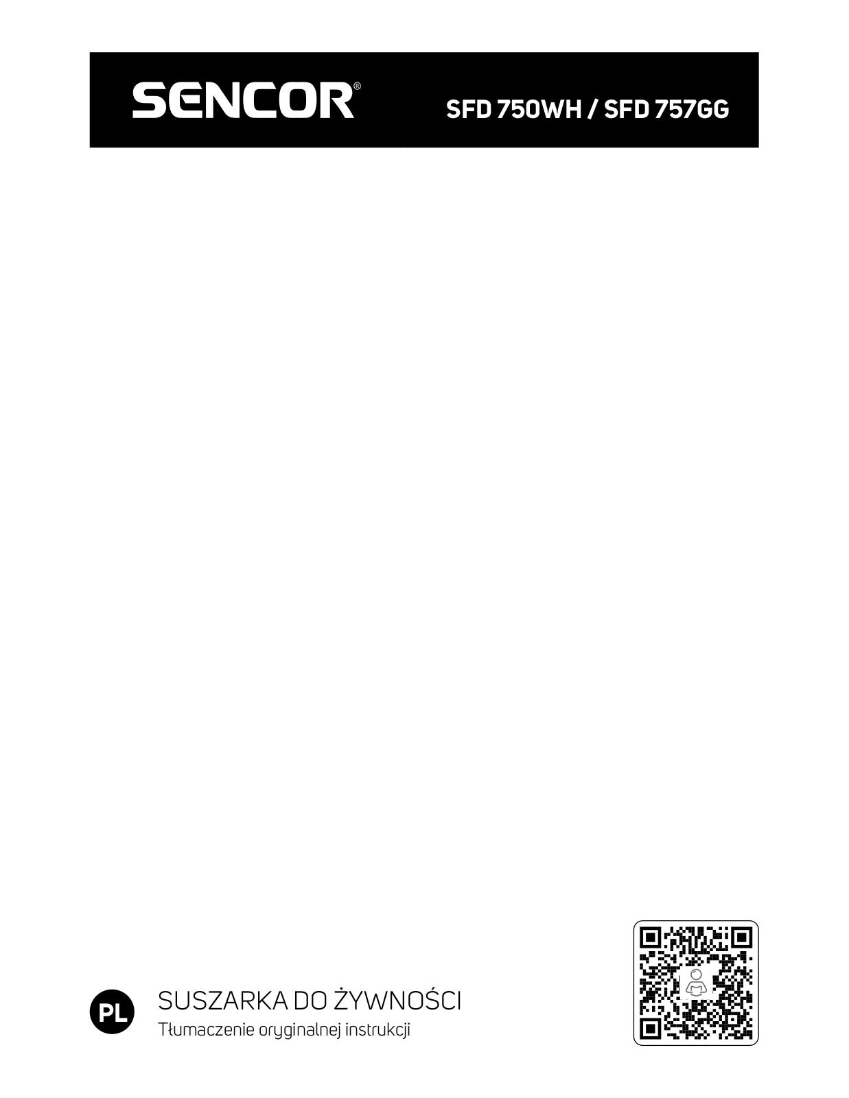 SENCOR SFD 757GG User guide - ManualMachine.com
