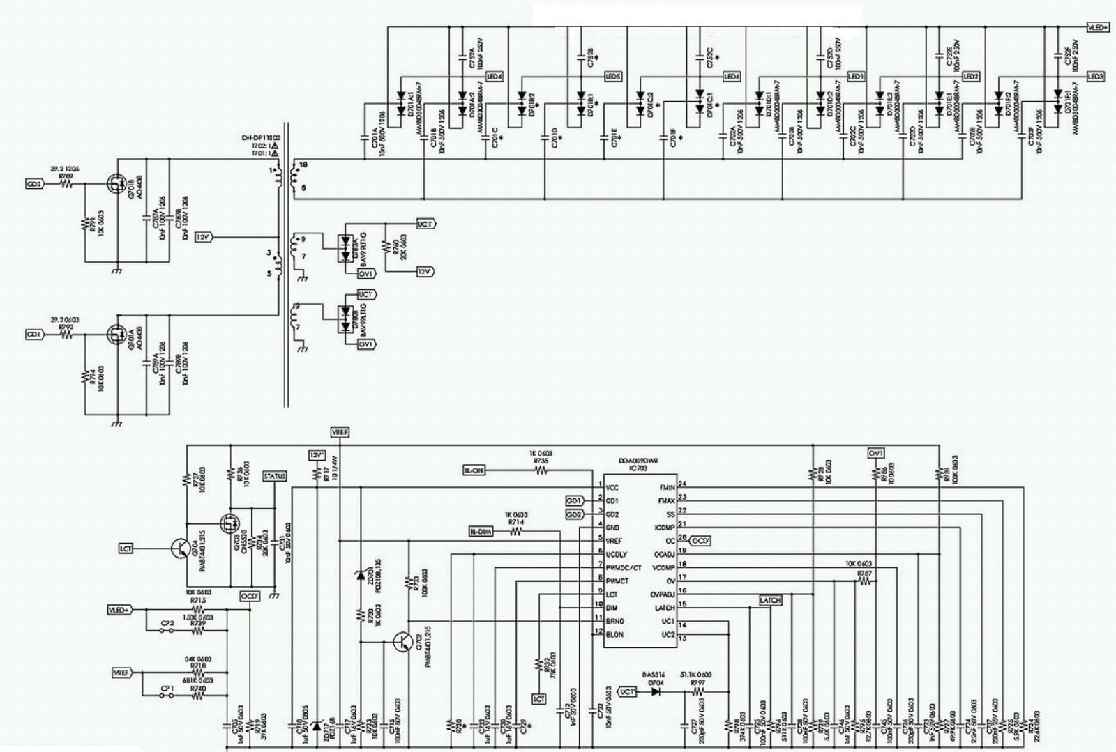 Delta DPS-938BP Schematic