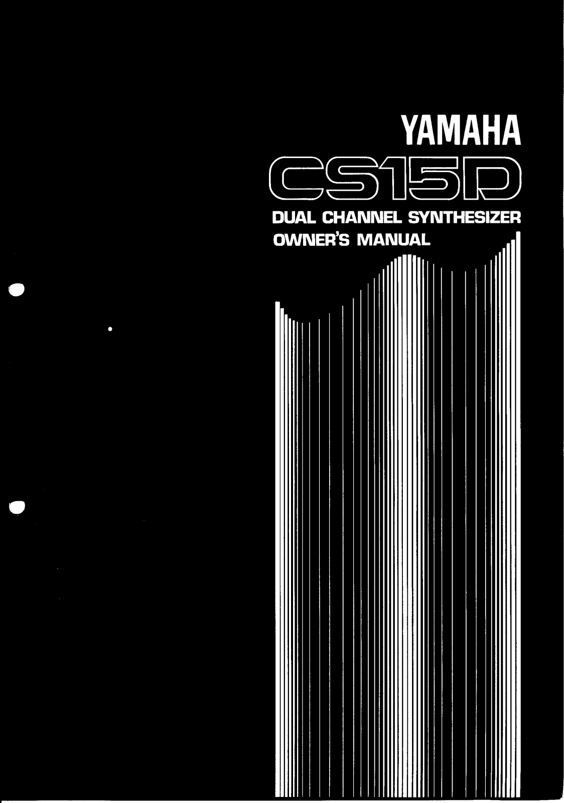 Yamaha CS15D User Manual