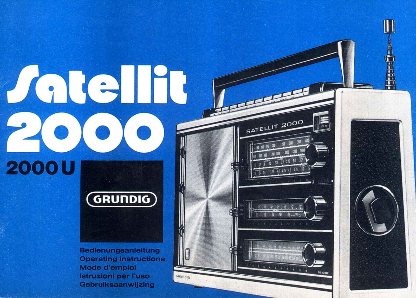 Grundig Satellit-2000 Owners Manual