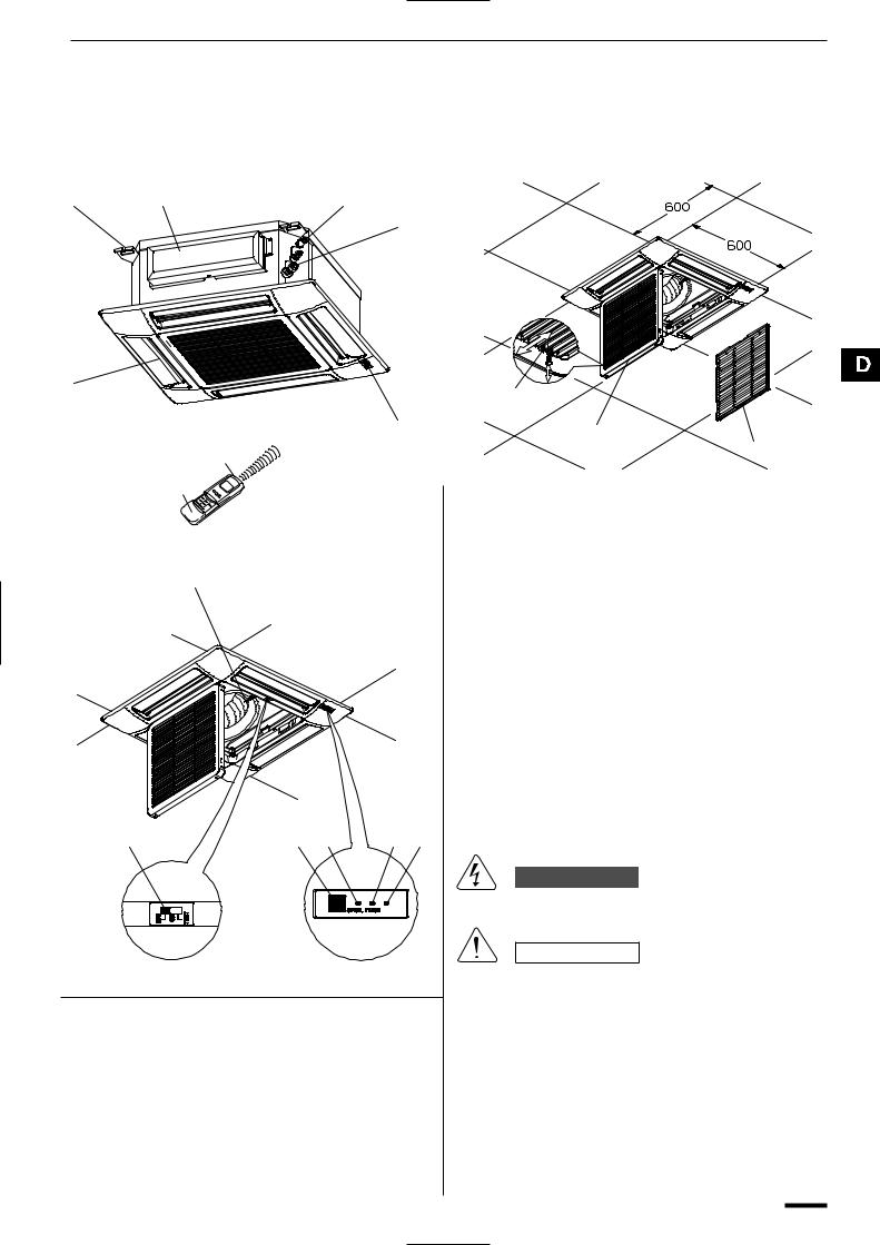 Panasonic SAP-XRV96EH, SAP-XRV126EH, SAP-XRV186EH, SAP-FRV96EH, SAP-FTRV126EH INSTRUCTION MANUAL