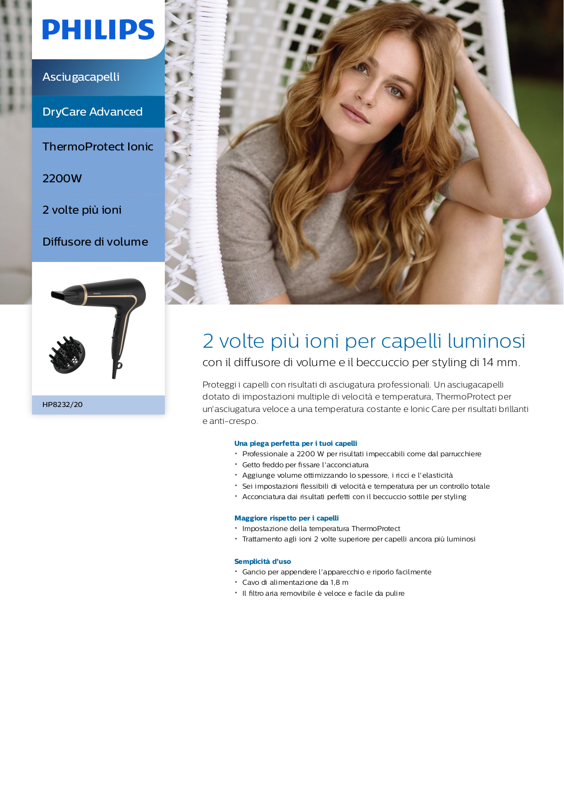 Philips HP8232/20 User manual