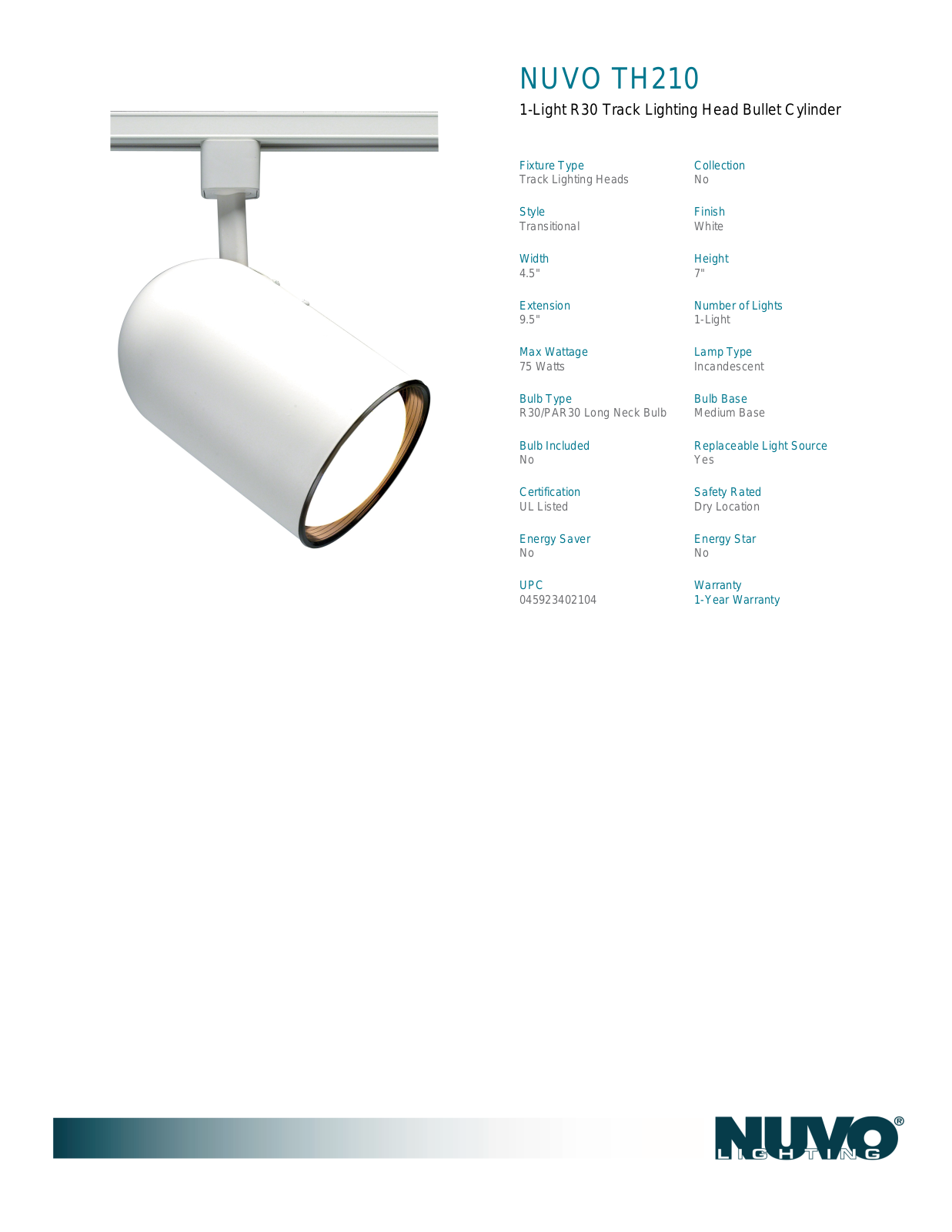 Nuvo Lighting OUV2840 Specifications - ManualMachine.com