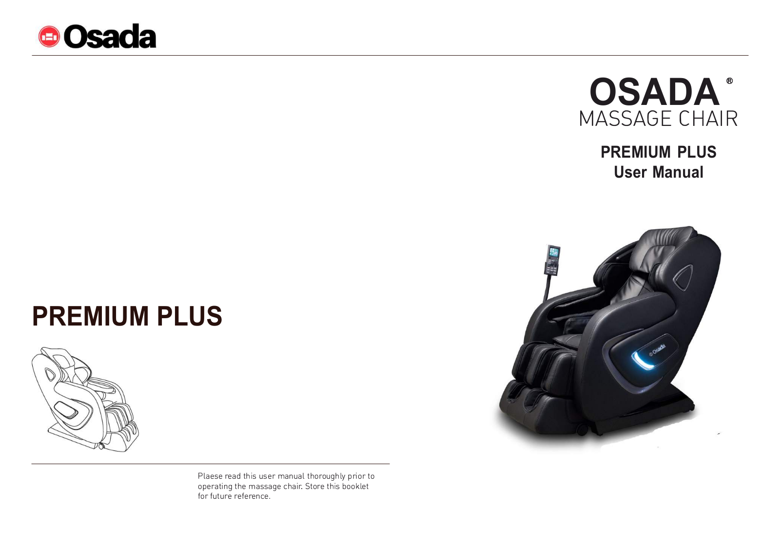 Osada Premiu Plus User Manual