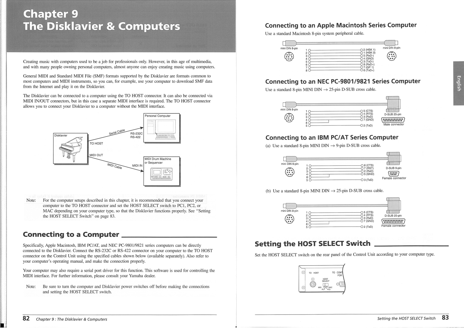 Yamaha DISKLAVIER MARK II XG User Manual